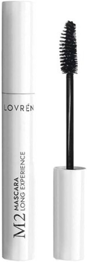 Lovren Mascara M2 Long Experience, Longue Tenue sans nickel et parabène, Dermatologiquement testé, résistant à l'eau Fácile à enfiler, noir, 10 millilitres