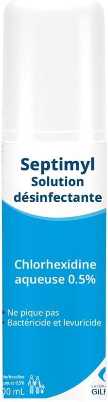 Gilbert Septimyl Solution Desinfectante Chlorhexidine 0.5% 100ml