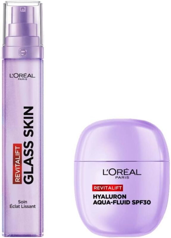 L'Oréal Paris Revitalift Filler Glass Skin Soin Éclat Lissant SPF30