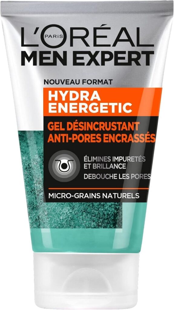 L'Oréal Men Expert Gel Désincrustant Anti-Pores Exfoliant Homme 100ml