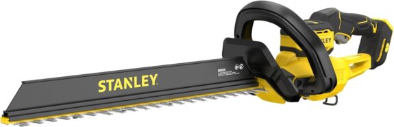 Stanley V20 Taille-haie Longue portée sans Fil et brushless, sans Batterie ni Chargeur, 18V, STCHT8255BXJ