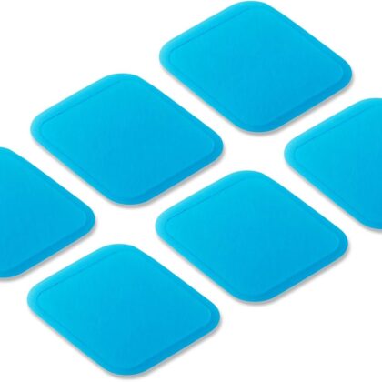 Beurer EM 50 Kit de rechange coussins en gel, utilisable avec le coussin EM 50 Menstural Relax TENS & chaleur, 6 coussins en gel autocollants, 50 x 56 mm