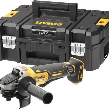 DEWALT Meuleuse 125 mm Brushless 18V XR à gâchette, DCG406NT-XJ