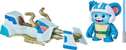 Hasbro Star Wars Figurine Nubs et véhicule Speeder Bike à l'échelle 10 cm, Jouets préscolaires Star Wars pour Filles et garçons, dès 3 Ans