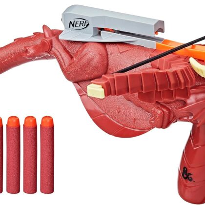 Nerf Dungeons & Dragons, Blaster Themberchaud et 6 Fléchettes Elite, D&D
