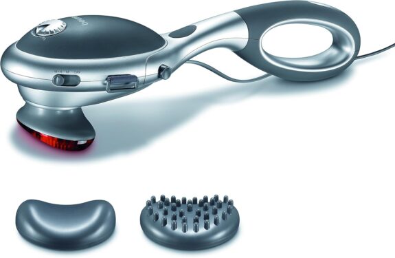Beurer MG 70 Appareil de massage à infrarouge, Masseur électrique parfait pour le dos, la nuque et les jambes, Massage par tapotement relaxant et agissant en profondeur