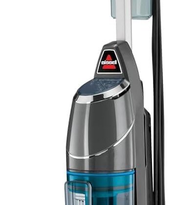 BISSELL Vac & Steam Titanium - 2 en 1 Aspirateur et Nettoyeur Vapeur - Pour les Sols Durs, Carrelages, Parquets - Fonction de Régulation de la Vapeur - Élimine des Bactéries - 81 dB - 1977N