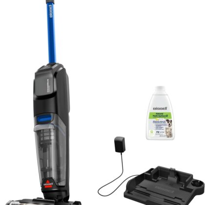 Bissell CrossWave OmniFind Aspirateur Balai Laveur sans Fil 4006N | Aspire & lave en même temps, LED FurFinder pour détecter saletés & poils d'animaux, multi-surfaces 185m²