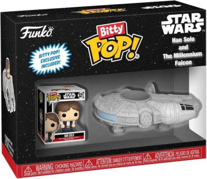 Bitty Pop! Ride: Star Wars - Han Solo with Millennium Falcon