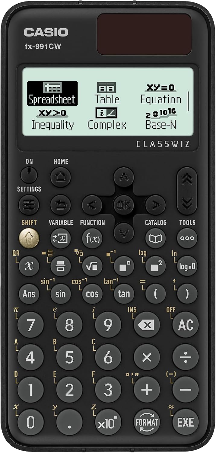 Casio FX-991 CW (Modèle 2024) Calculatrice Scientifique, 540 Fonctions et Affichage Naturel – Image 3