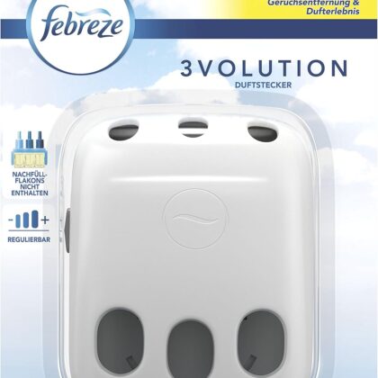 Febreze 3Volution Lot de 3 désodorisants pour voiture