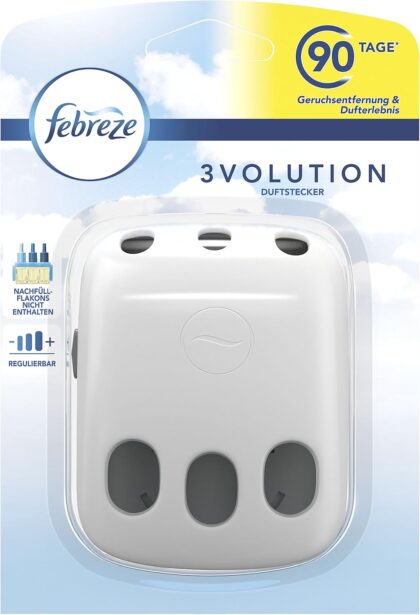 Febreze 3Volution Lot de 3 désodorisants pour voiture