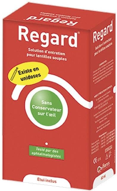 Regard + 1 Etui A Lentilles 60ml